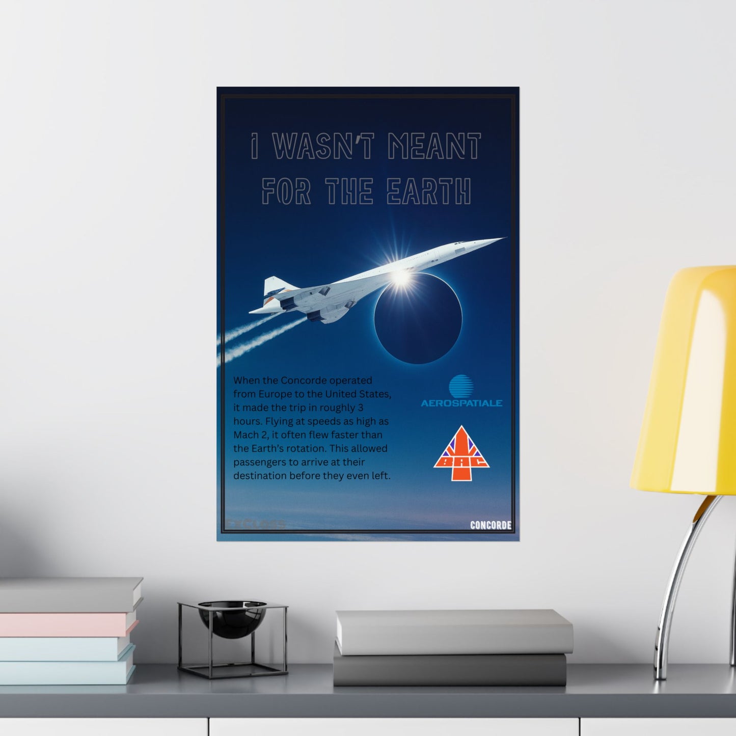 Concorde Hype Poster