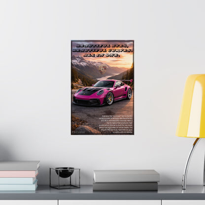 Porsche 911 GT3RS Hype Poster