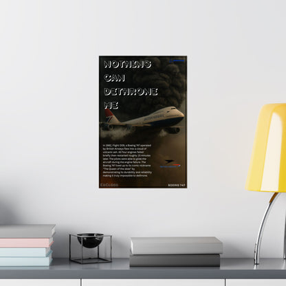 Boeing 747 Hype Poster