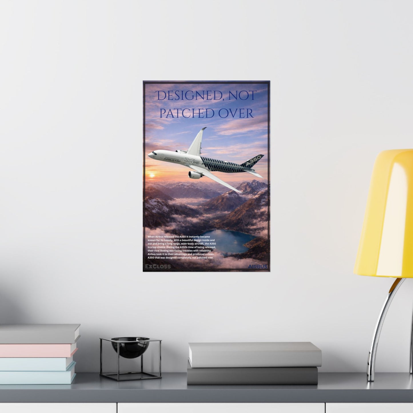 Airbus A-350 Hype Poster