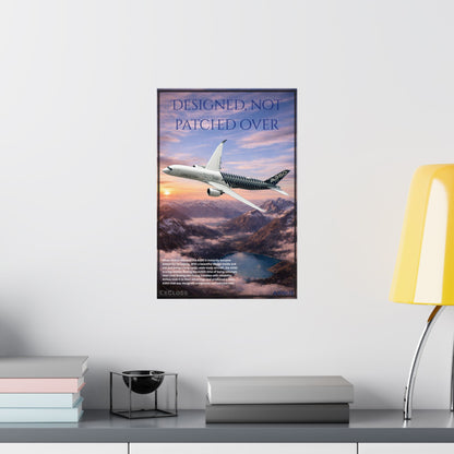 Airbus A-350 Hype Poster
