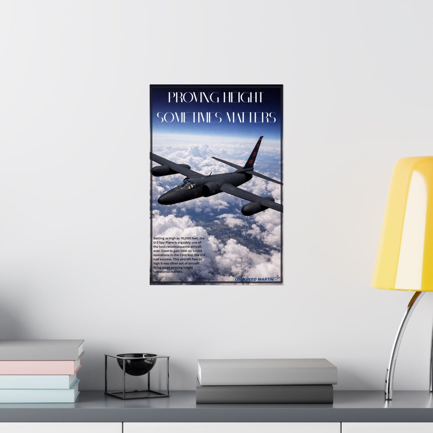 U-2 Spy Plane Hype Poster