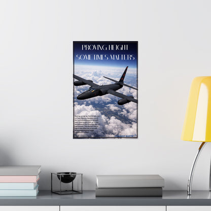U-2 Spy Plane Hype Poster