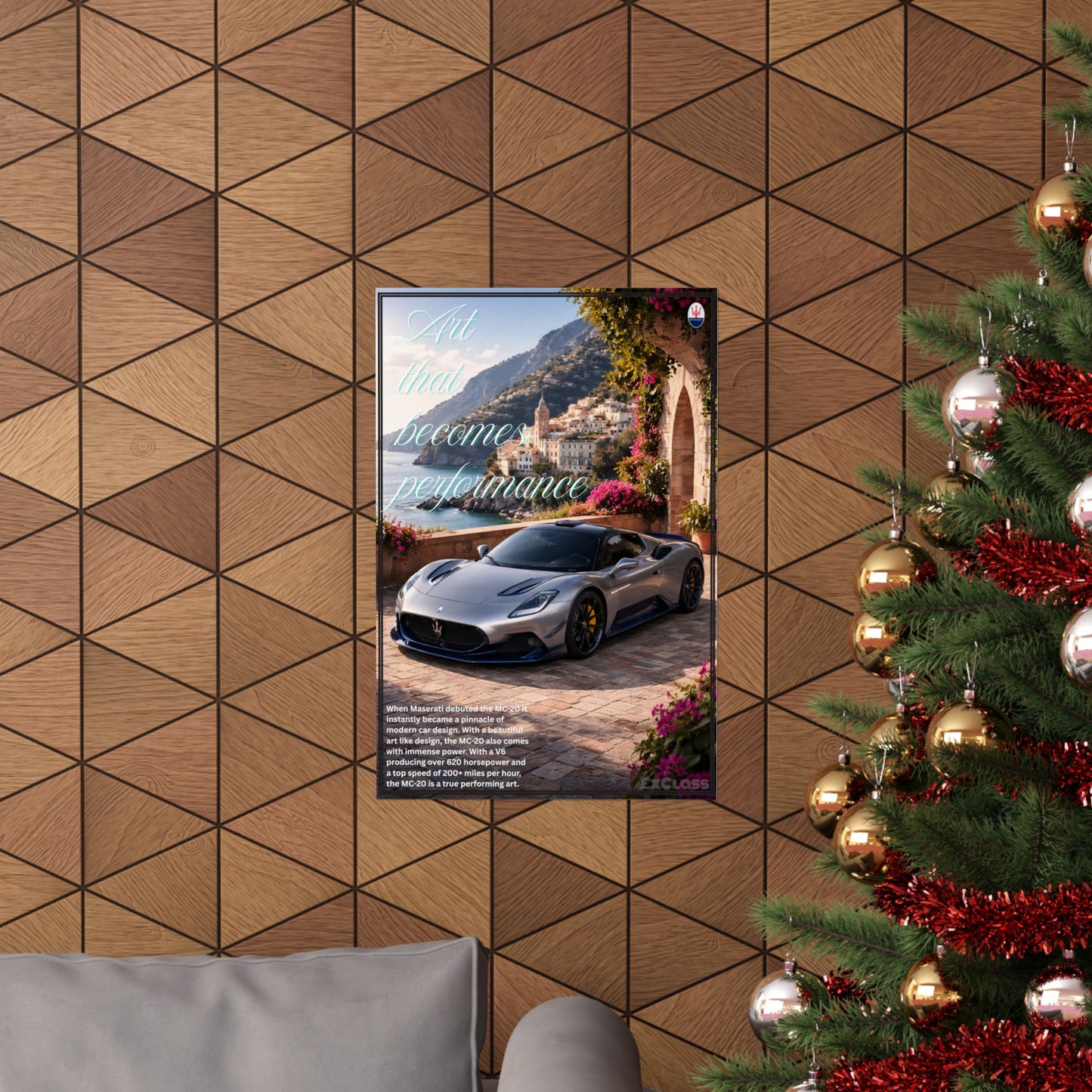 Maserati MC20 Hype Poster