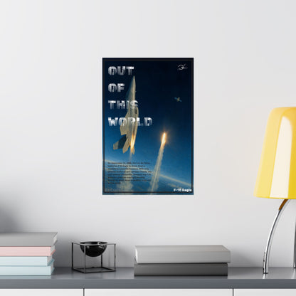 F-15 Eagle Hype Poster