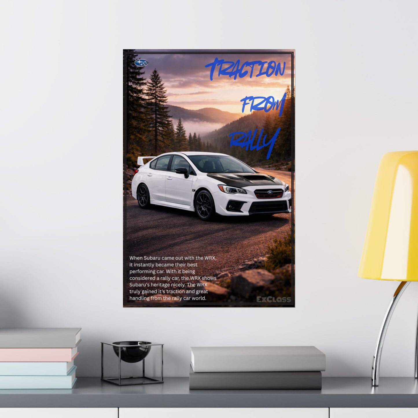 Subaru WRX Hype Poster