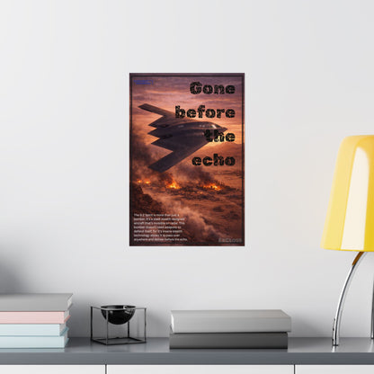 B-2 Stealth Bomber Hype Poster
