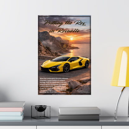 Lamborghini Revuelto Hype Poster
