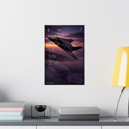 F-117 Nighthawk Hype Poster