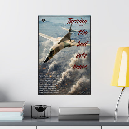 B-1 Bomber Hype Poster