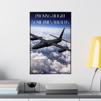 U-2 Spy Plane Hype Poster