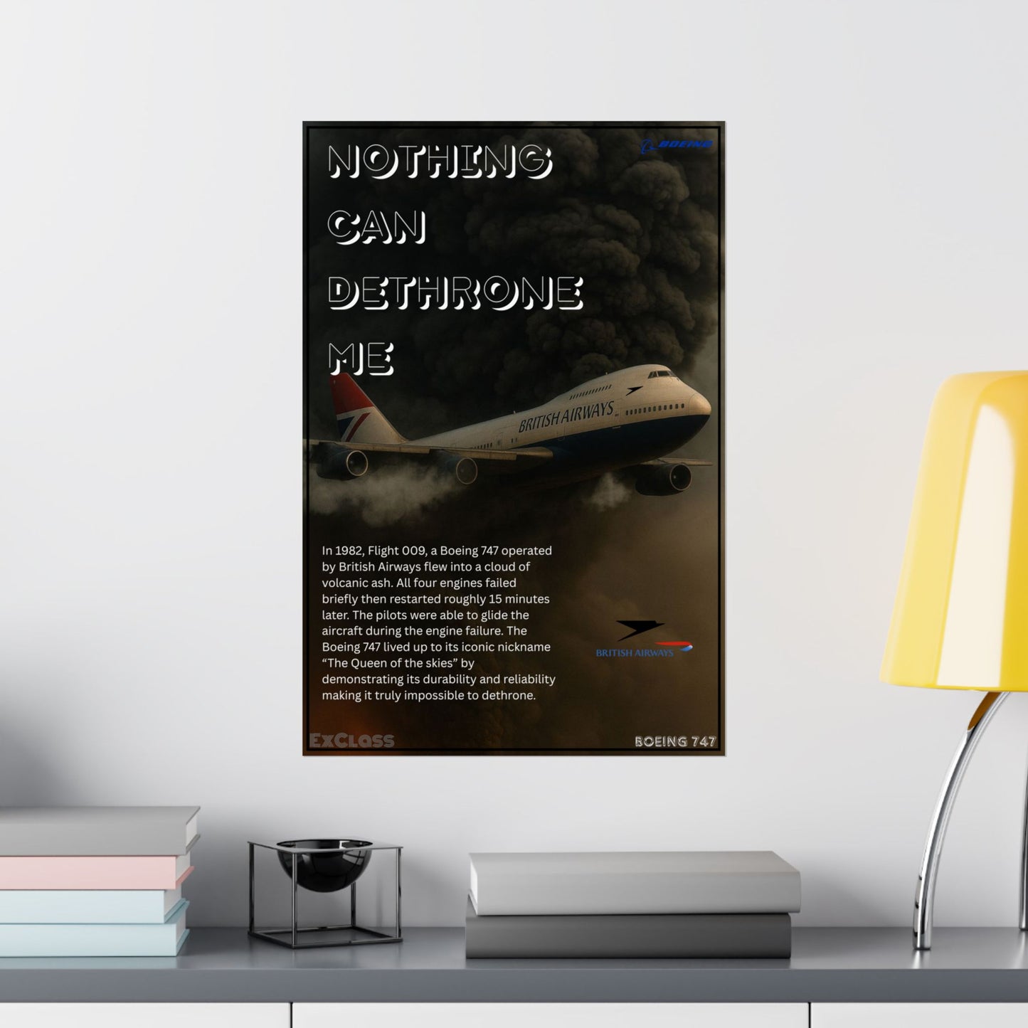 Boeing 747 Hype Poster