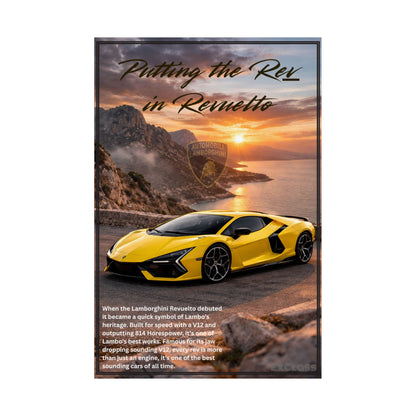 Lamborghini Revuelto Hype Poster